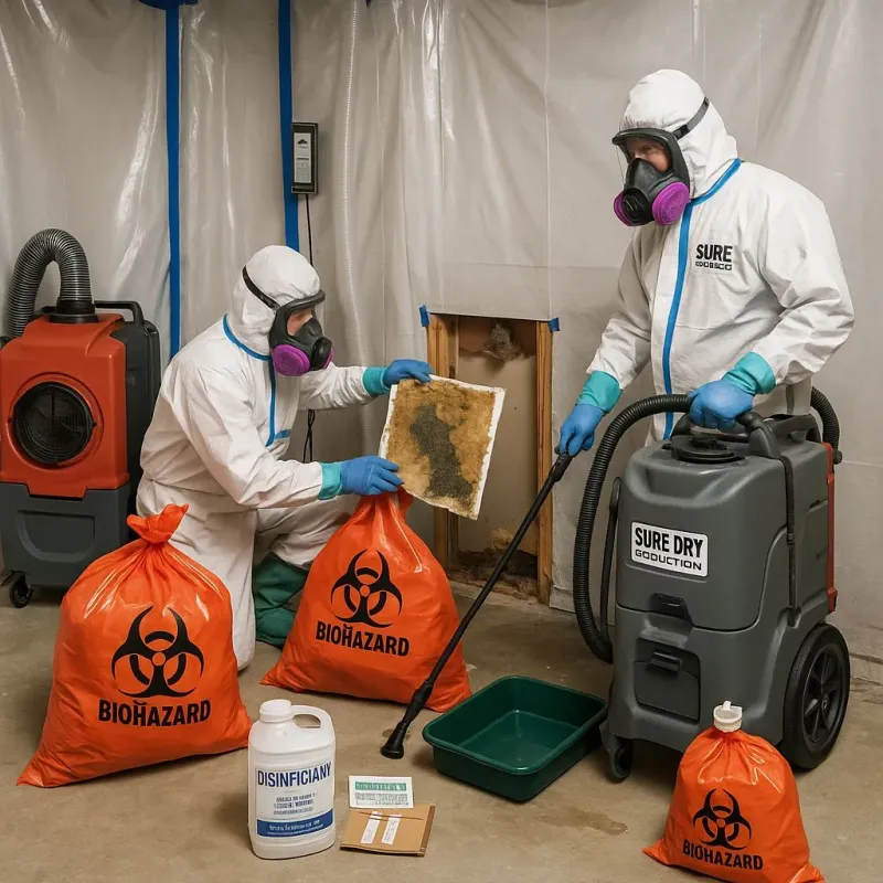 Contaminated Water Handling Protocols process in Montgomery County, TN